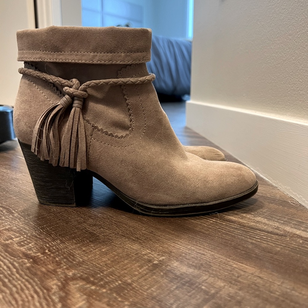 Tassel booties